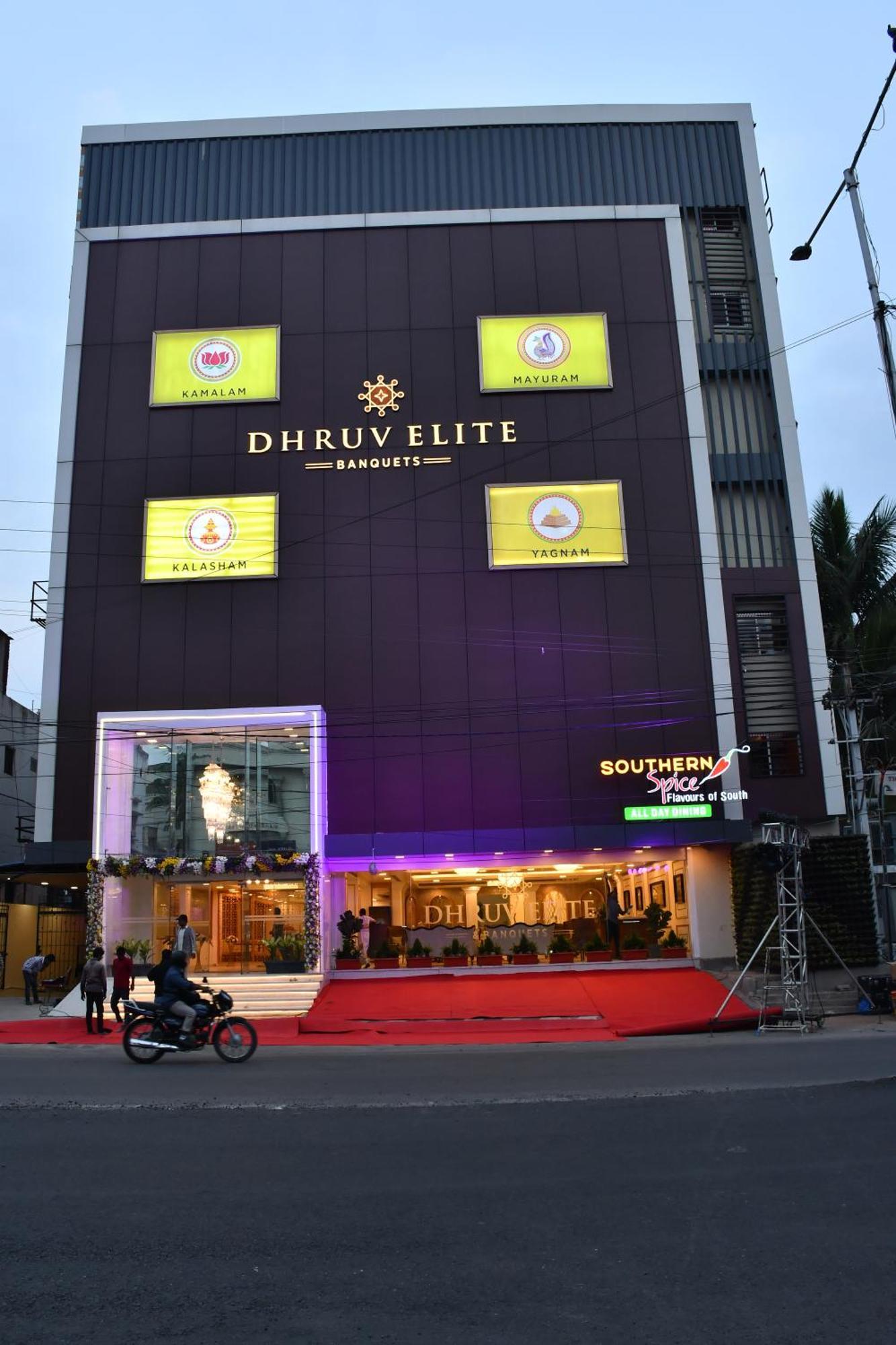 Dhruv Elite And Banquets Hotel Hyderabad Exterior photo